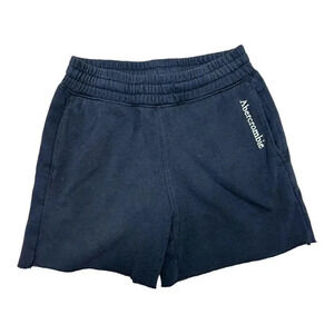 Abercrombie Kids Navy Blue Shorts With Pockets-Size 7/8